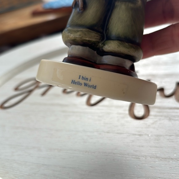 Authentic G.H exclusive edition 1989/90 I bin I Hello World figurine. - Picture 5 of 12